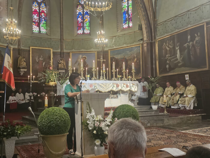 Discours du Conseil Paroissial pour la messe d'installation